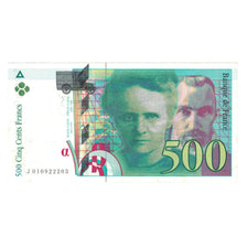 Francja, 500 Francs, Pierre et Marie Curie, 1994, J010922203, EF(40-45)