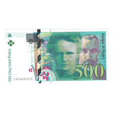 Frankrijk, 500 Francs, Pierre et Marie Curie, 1994, J016457317, TTB