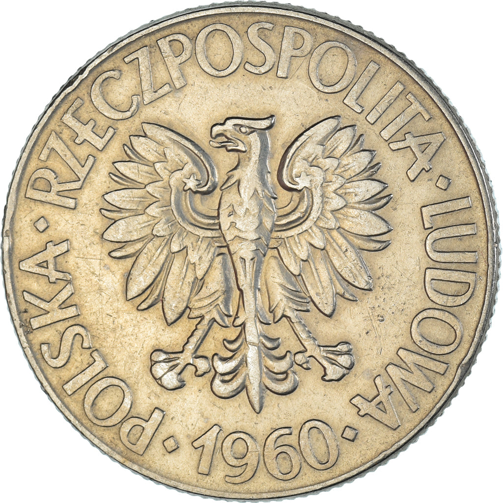 Monnaie, Pologne, 10 Zlotych, 1960