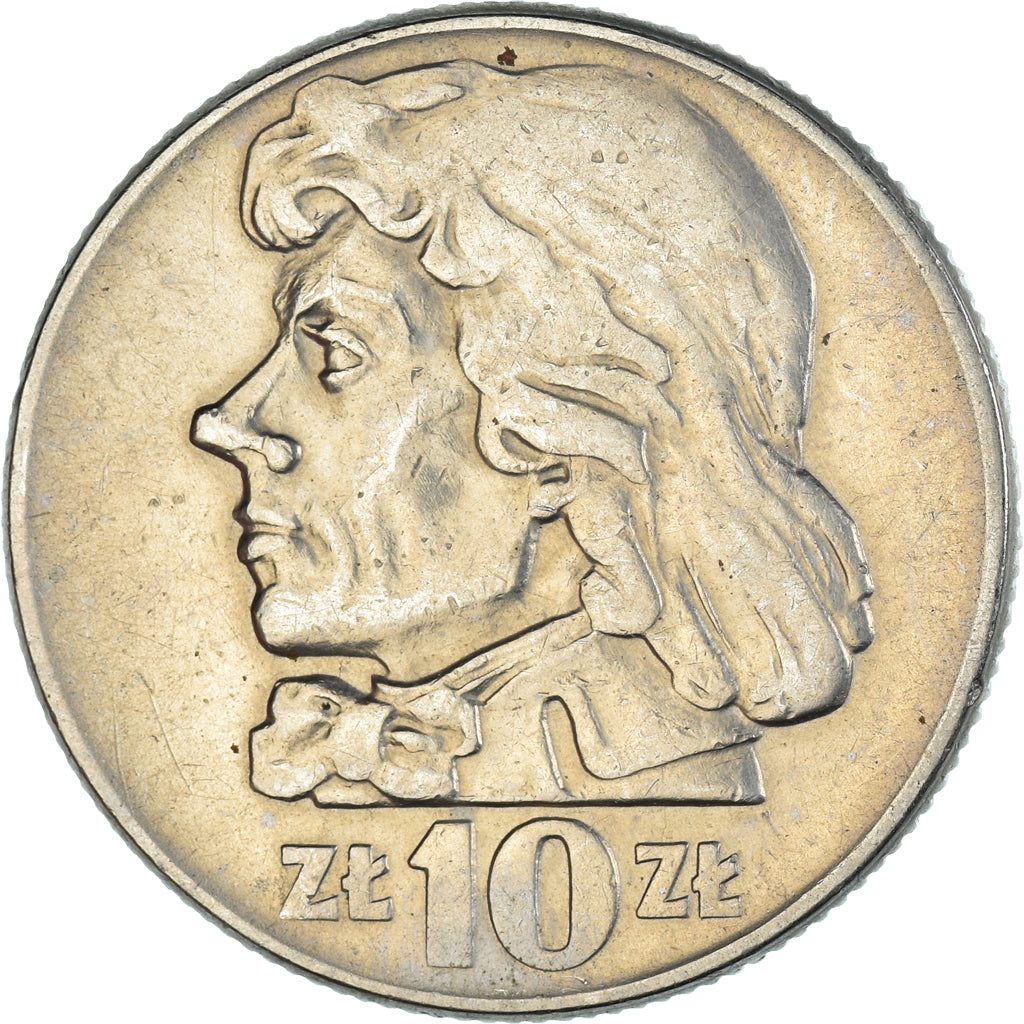 Monnaie, Pologne, 10 Zlotych, 1960