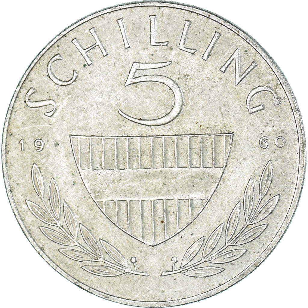Moneta, Austria, 5 Schilling, 1960