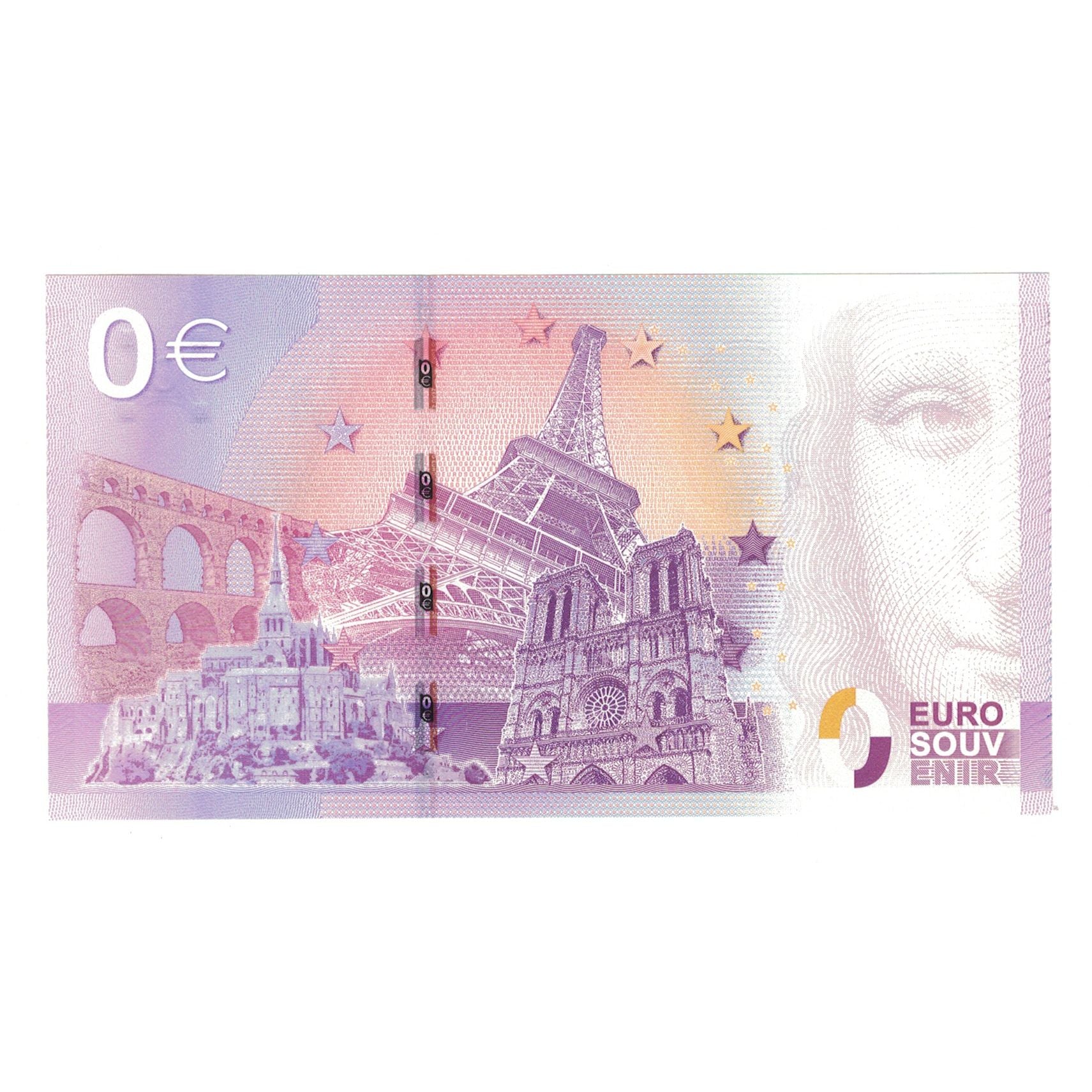 Frankrijk, Tourist Banknote - 0 Euro, 2015, UEAL000814, DOMAINE DE CHAUMONT SUR
