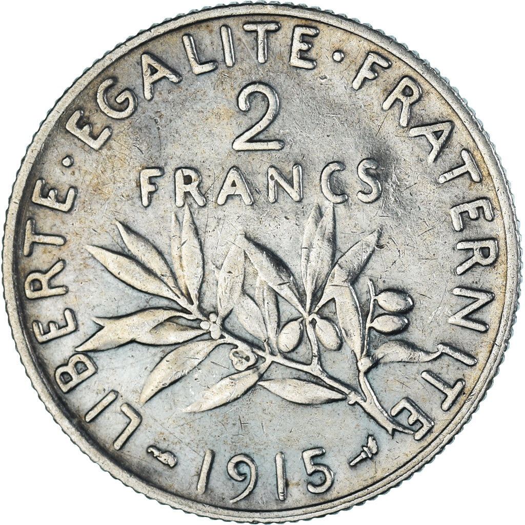 Coin, France, 2 Francs, 1915