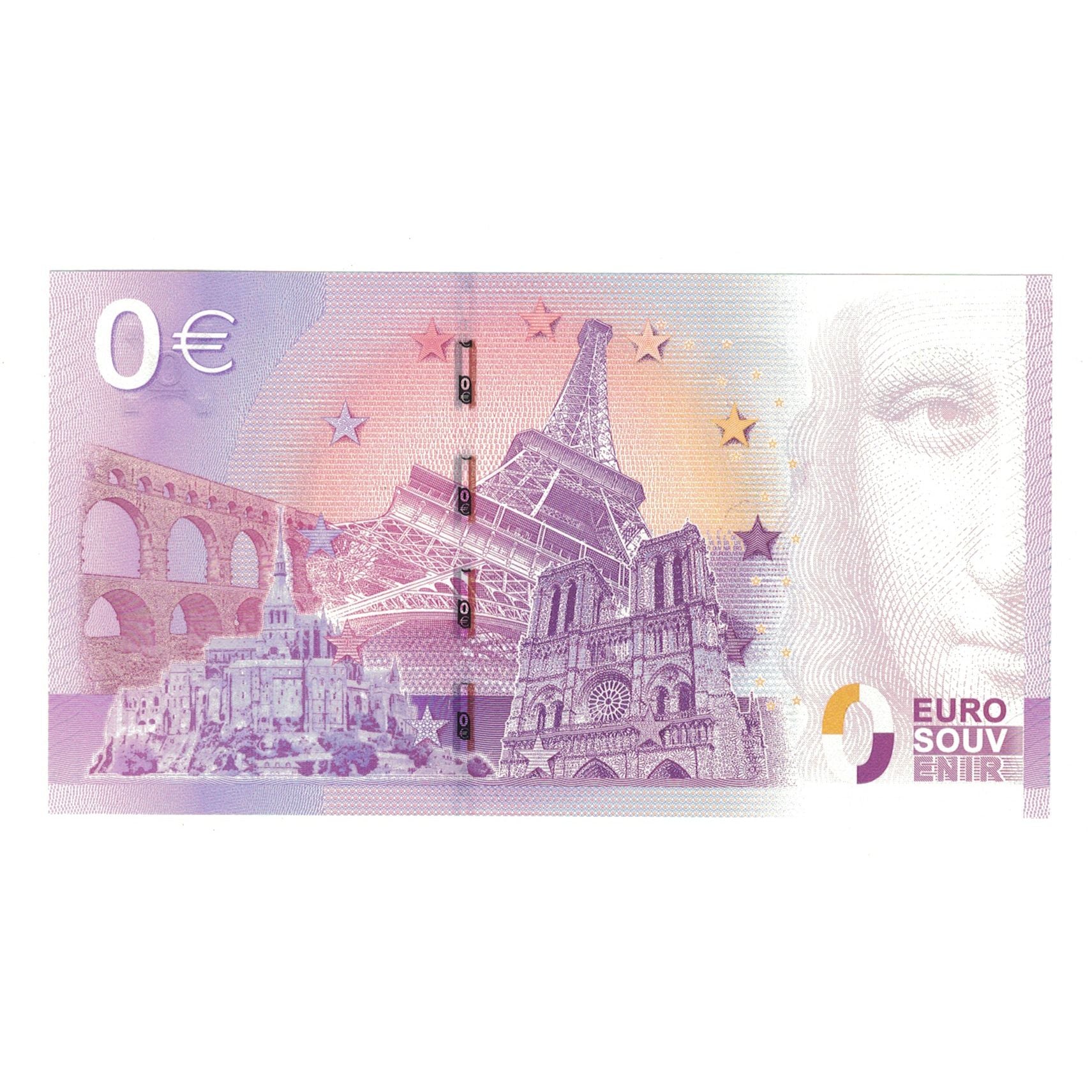 Francia, Tourist Banknote - 0 Euro, 2015, UEDU004962, BESSE SUPERBESSE, FDS