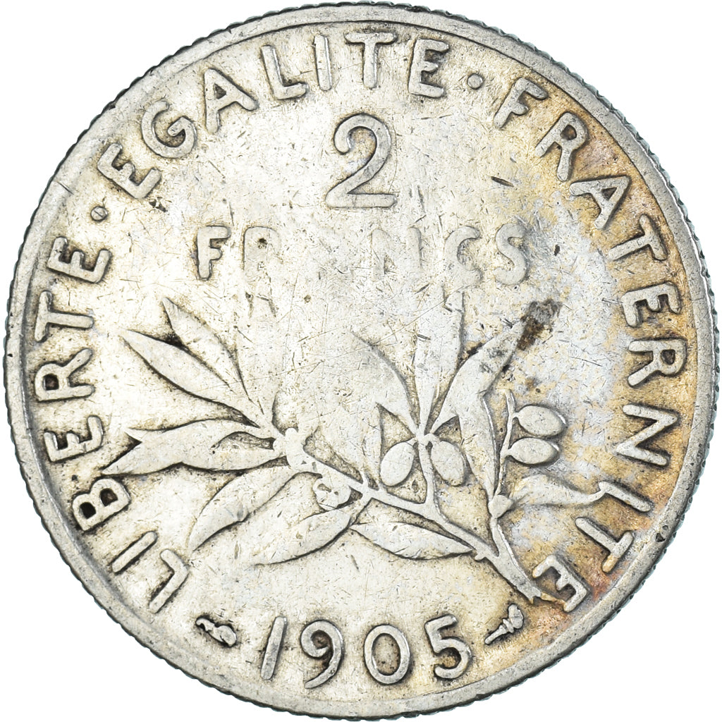 Coin, France, 2 Francs, 1905