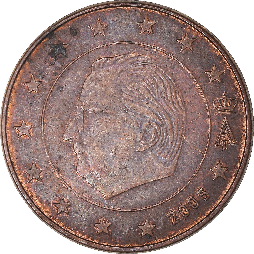 Munten, België, 5 Euro Cent, 2005