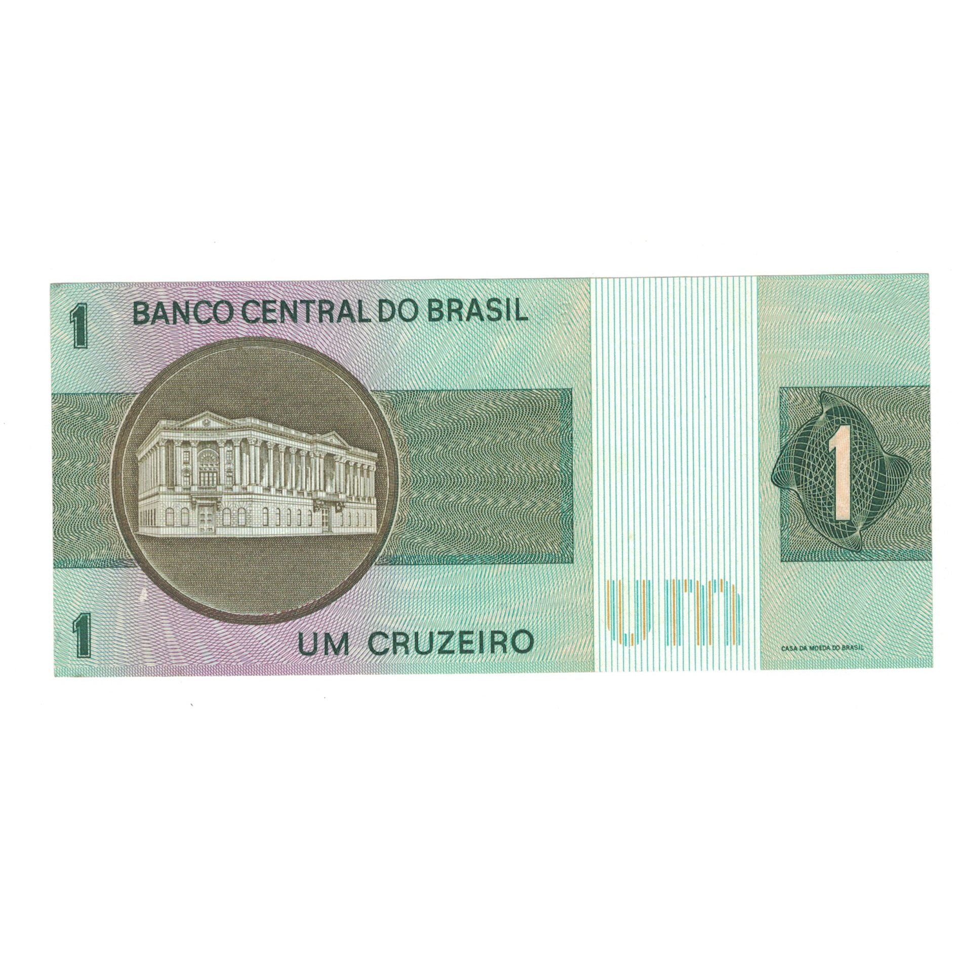 Banknote, Brazil, 1 Cruzeiro, KM:191Aa, AU(55-58)