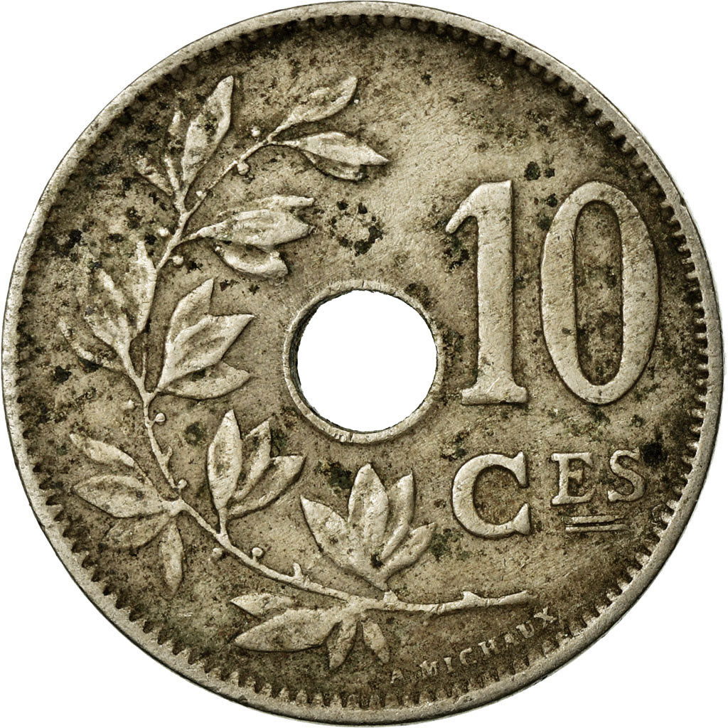 Coin, Belgium, 10 Centimes, 1929, EF(40-45), Copper-nickel, KM:85.1