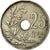 Moneta, Belgio, 25 Centimes, 1922, BB, Rame-nichel, KM:68.1