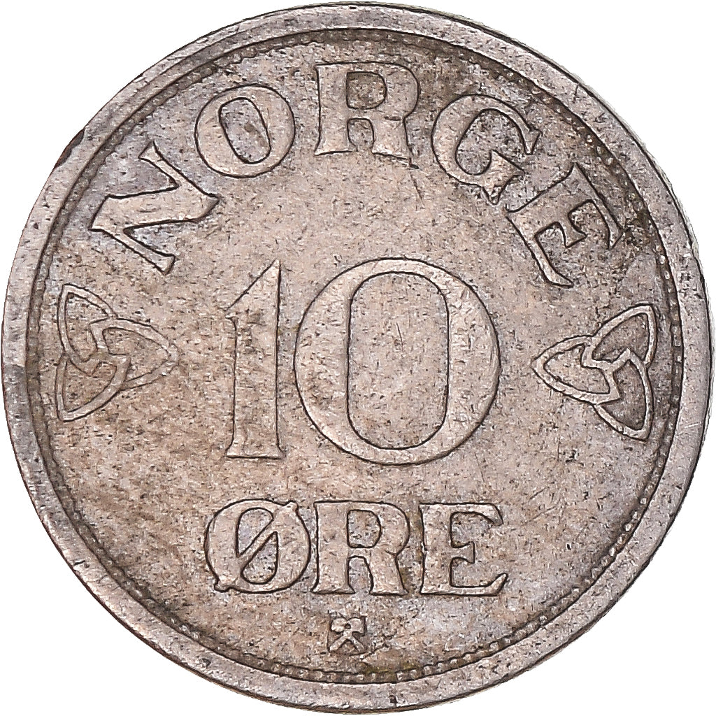 Moneda, Noruega, 10 Öre, 1951