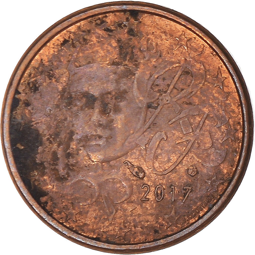 Moneda, Francia, Euro Cent, 2017