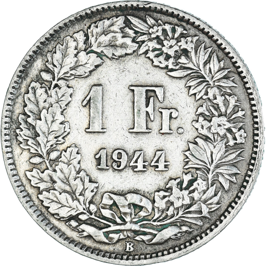 Munten, Zwitserland, Franc, 1944
