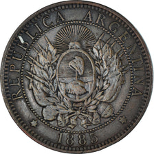 Monnaie, Argentine, 2 Centavos, 1885
