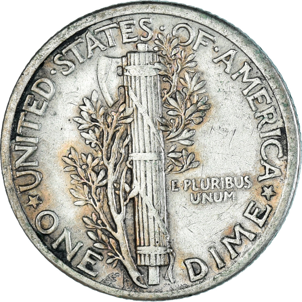Münze, Vereinigte Staaten, Dime, 1937
