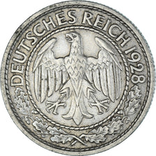 Coin, Germany, 50 Reichspfennig, 1928