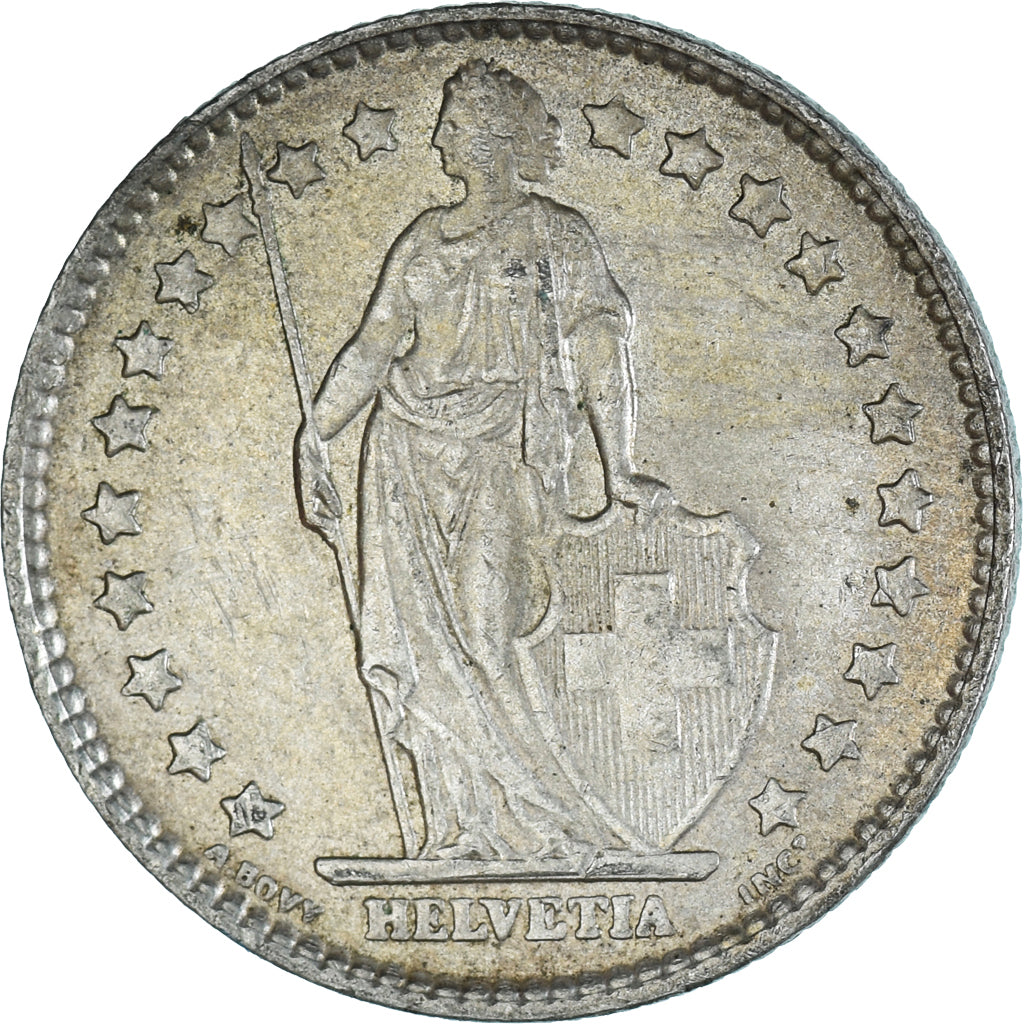 Moneda, Suiza, Franc, 1964