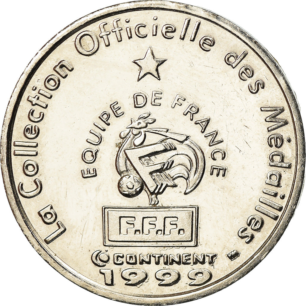 France, Jeton, Equipe de France de Football, Anelka, Attaquant, 1999, SPL