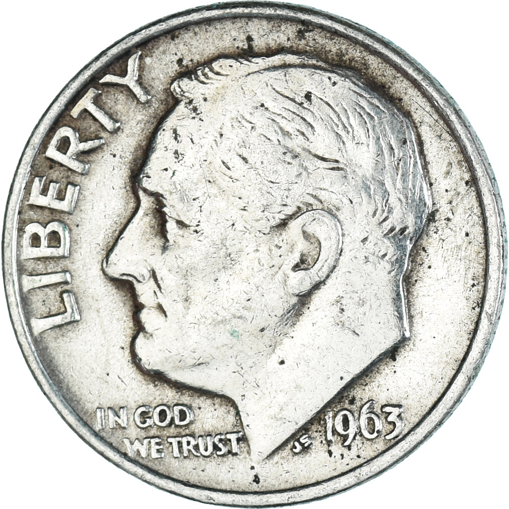 Munten, Verenigde Staten, Dime, 1963