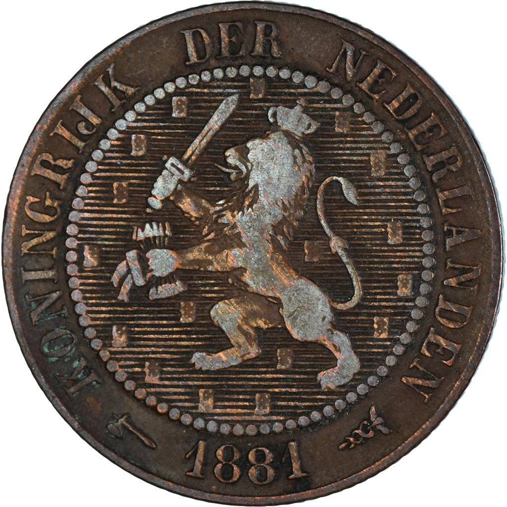 Moneta, Paesi Bassi, 2-1/2 Cent, 1881