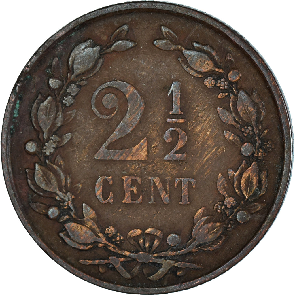 Moneta, Paesi Bassi, 2-1/2 Cent, 1881