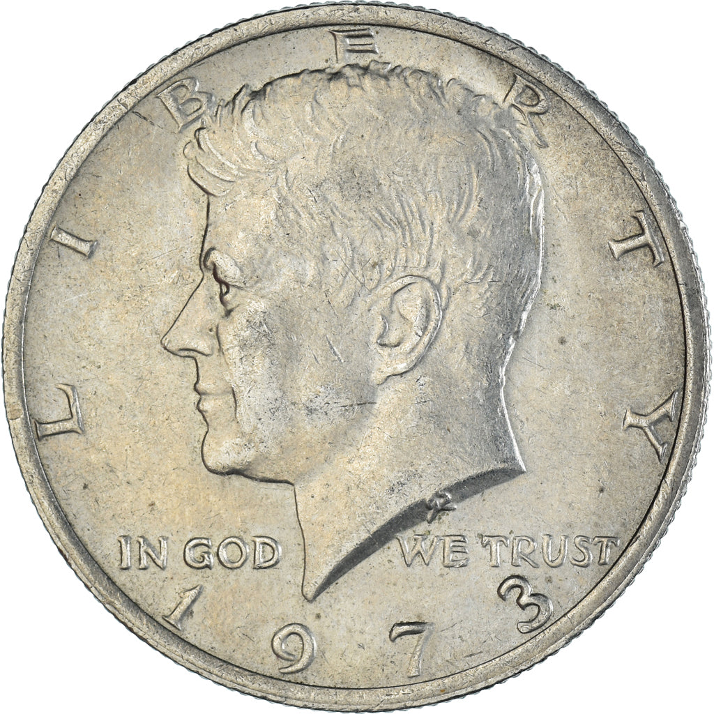 Coin, United States, Half Dollar, 1973