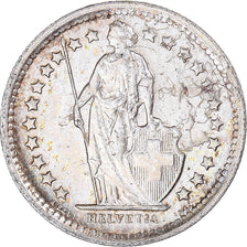 Münze, Schweiz, 1/2 Franc, 1966