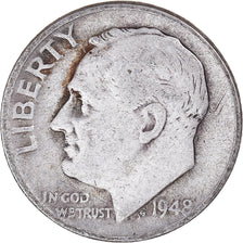 Münze, Vereinigte Staaten, Dime, 1948