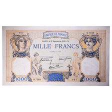Frankrijk, 1000 Francs, Cérès et Mercure, 1939, Q.7569, TTB, Fayette:38.37