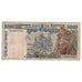 Geldschein, West African States, 5000 Francs, Undated (1998), KM:113Ag, S