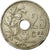 Moneda, Bélgica, 25 Centimes, 1921, BC+, Cobre - níquel, KM:69