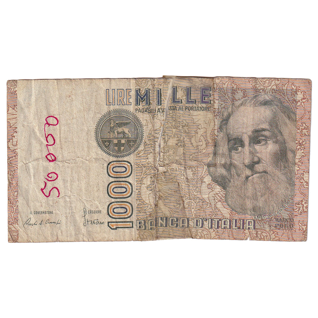 Billet, Italie, 1000 Lire, 1982, 1982-01-06, KM:109a, B