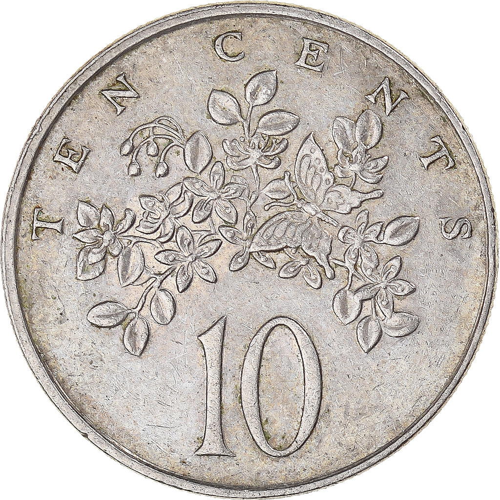 Münze, Jamaica, 10 Cents, 1988