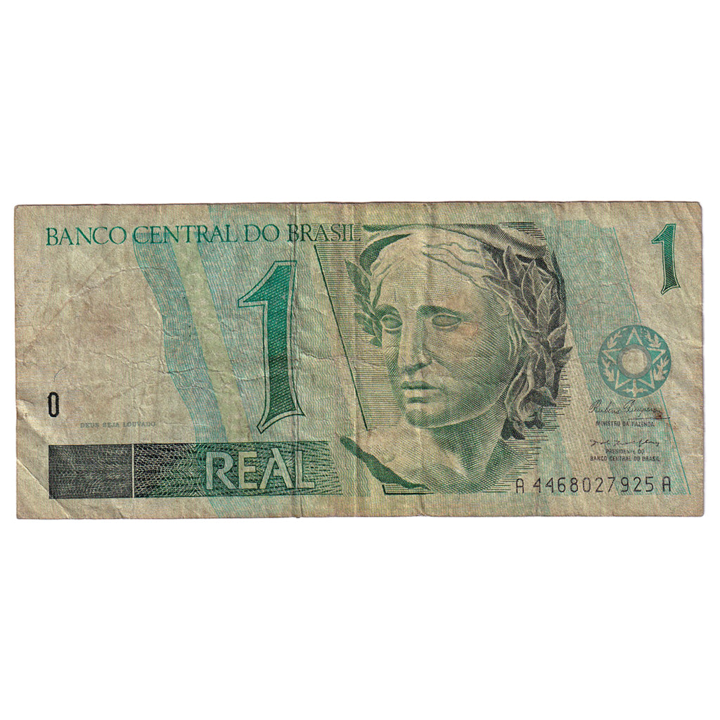 Billete, 1 Réal, Undated (1994), Brasil, KM:243c, BC