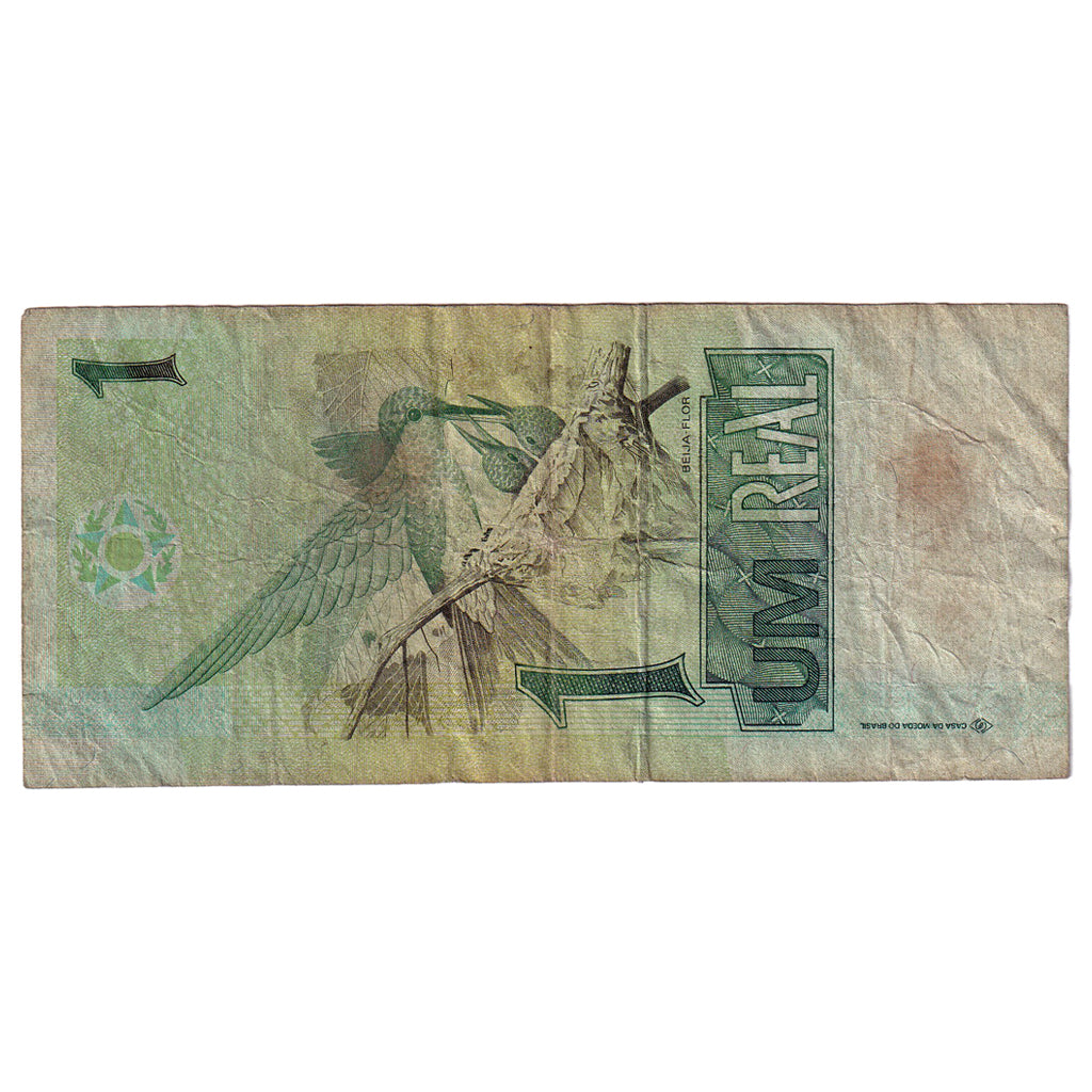 Billete, 1 Réal, Undated (1994), Brasil, KM:243c, BC