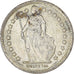 Münze, Schweiz, 1/2 Franc, 1962
