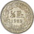 Coin, Switzerland, 1/2 Franc, 1962