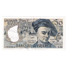 Francja, 50 Francs, Quentin de La Tour, 1986, X.45, EF(40-45), Fayette:67.12