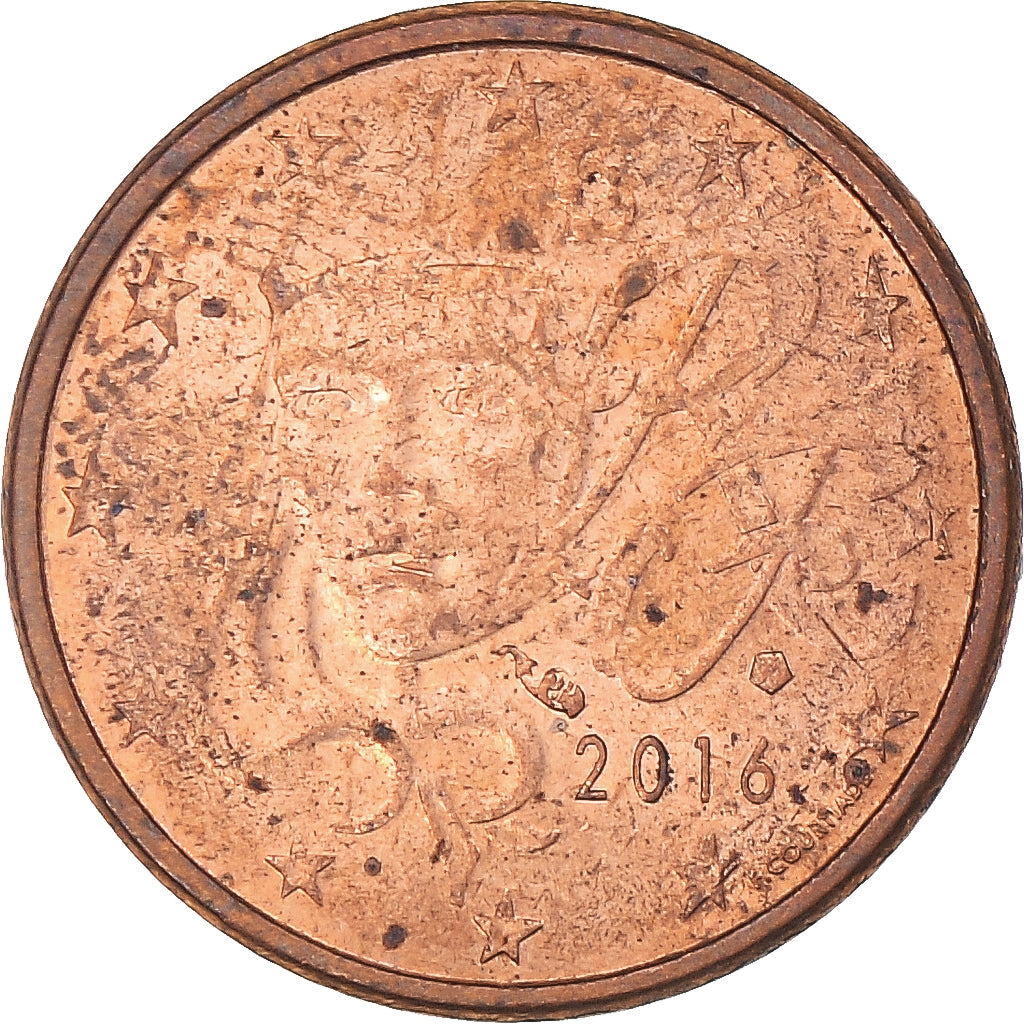 Moneda, Francia, Euro Cent, 2016