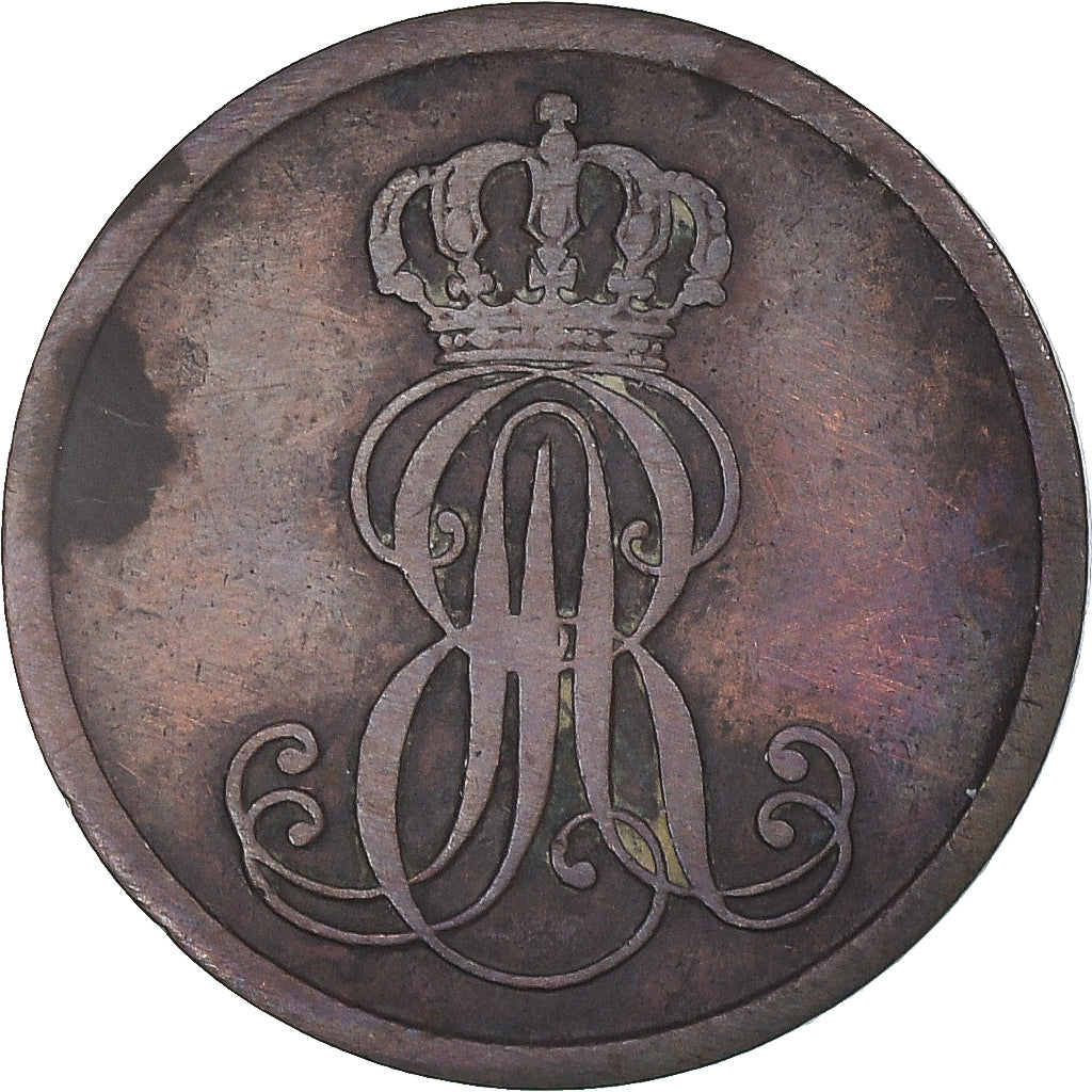 Coin, German States, Pfennig, 1851