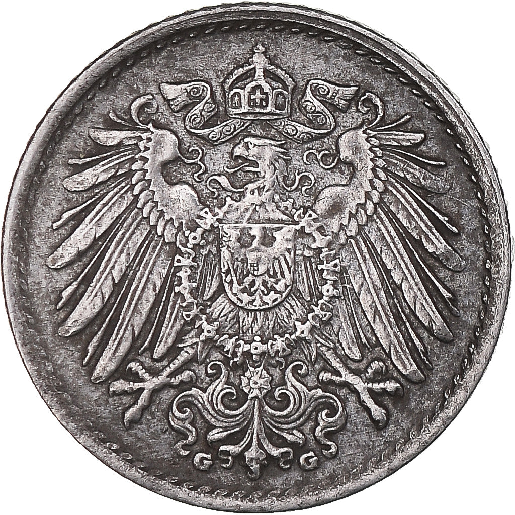 Germany, 5 Pfennig, 1917