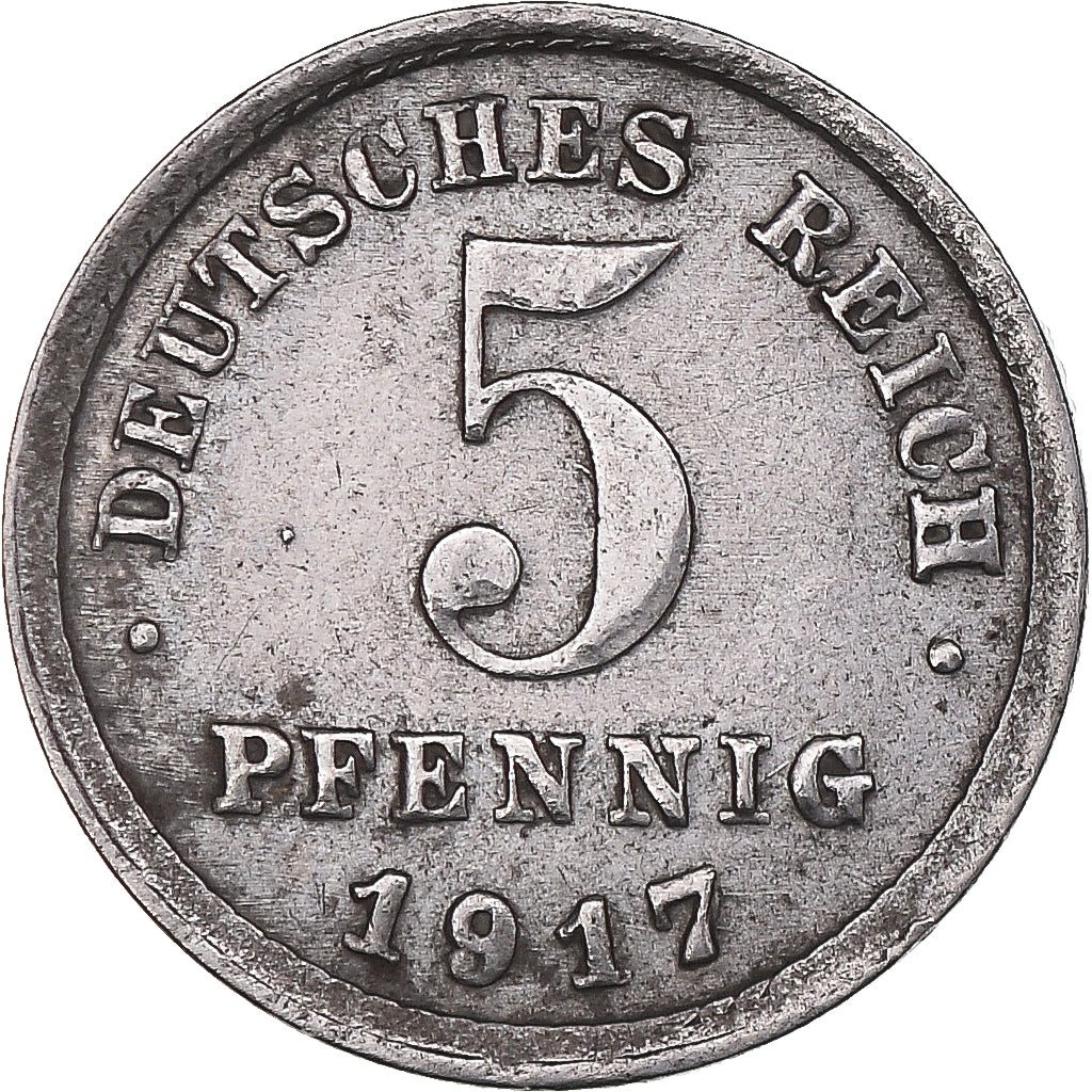 Germany, 5 Pfennig, 1917