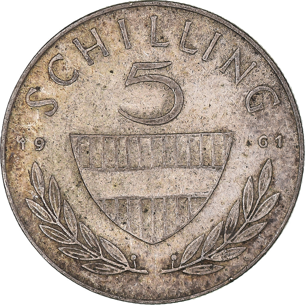 Moneta, Austria, 5 Schilling, 1961