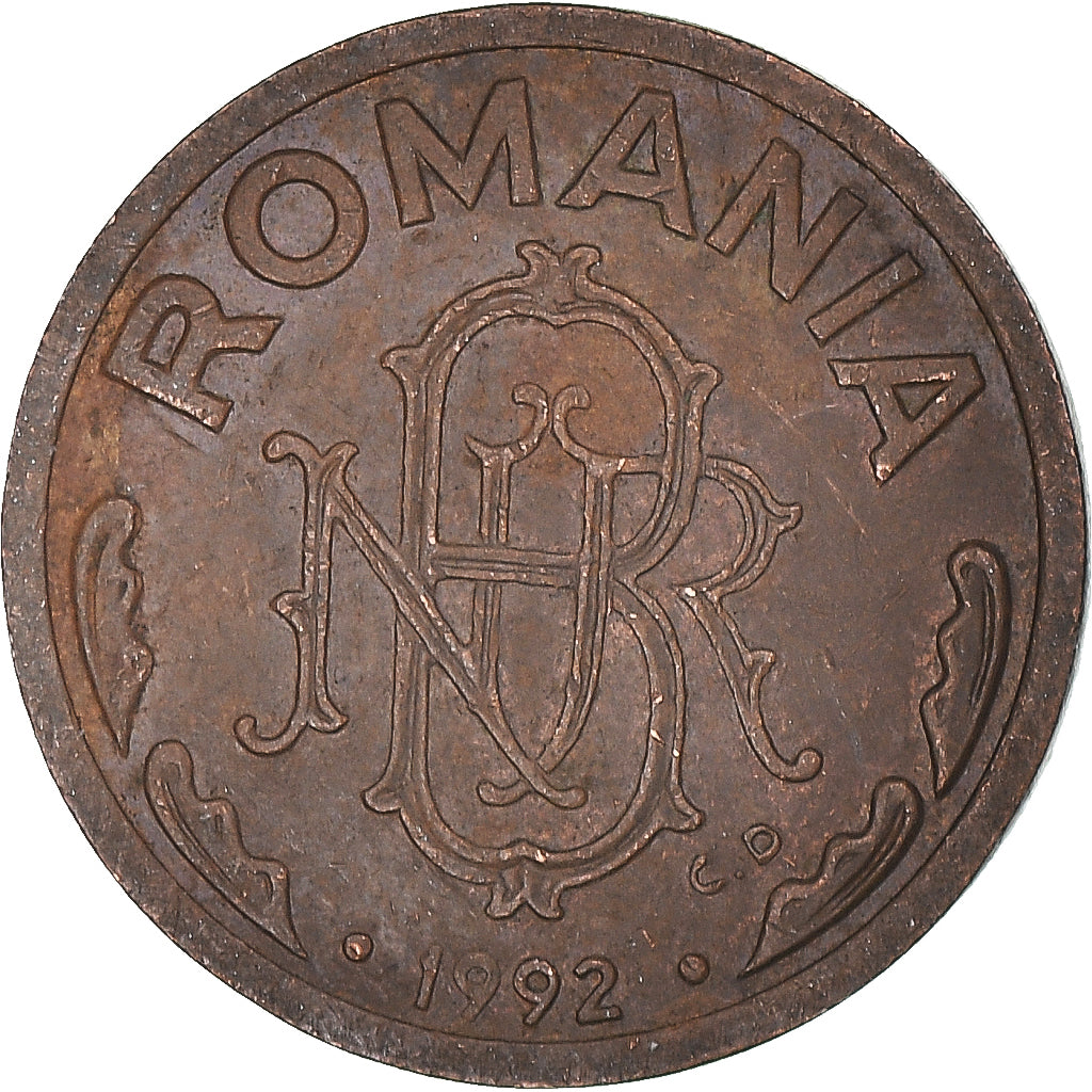 Coin, Romania, Leu, 1992