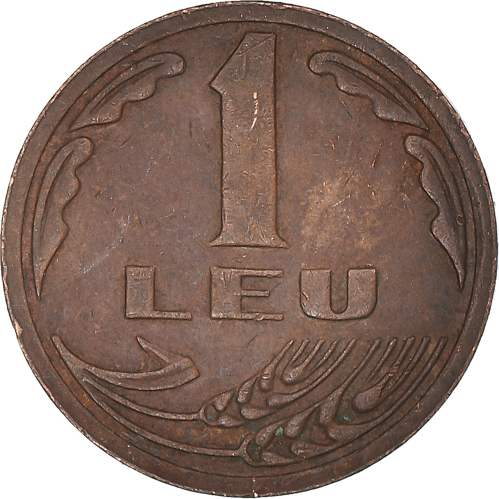 Coin, Romania, Leu, 1992