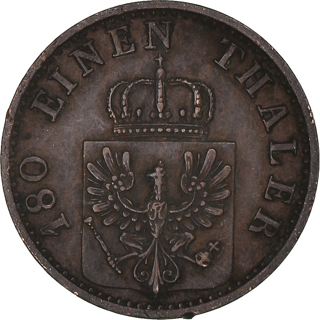 Moneta, Stati tedeschi, 2 Pfennig, 1869