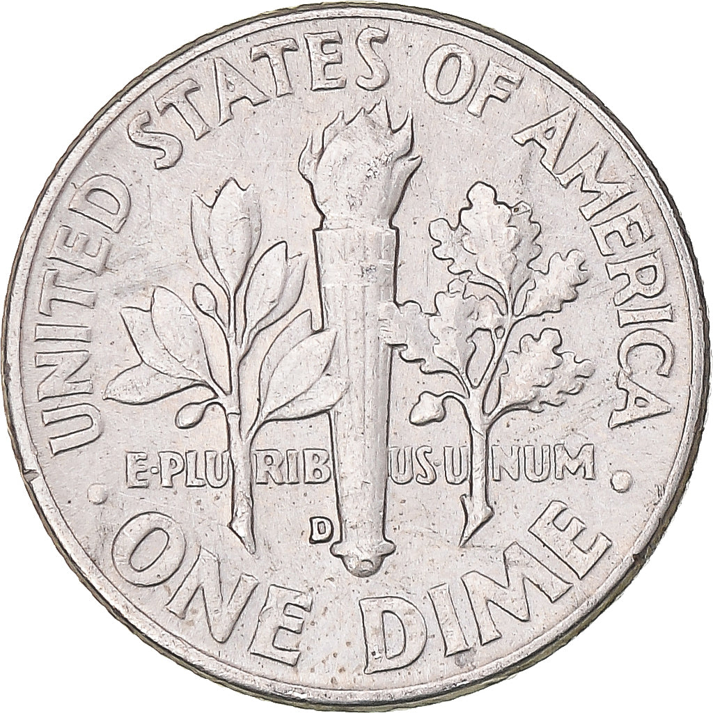 Moneta, Stati Uniti, Dime, 1961