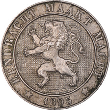 Münze, Belgien, 5 Centimes, 1895
