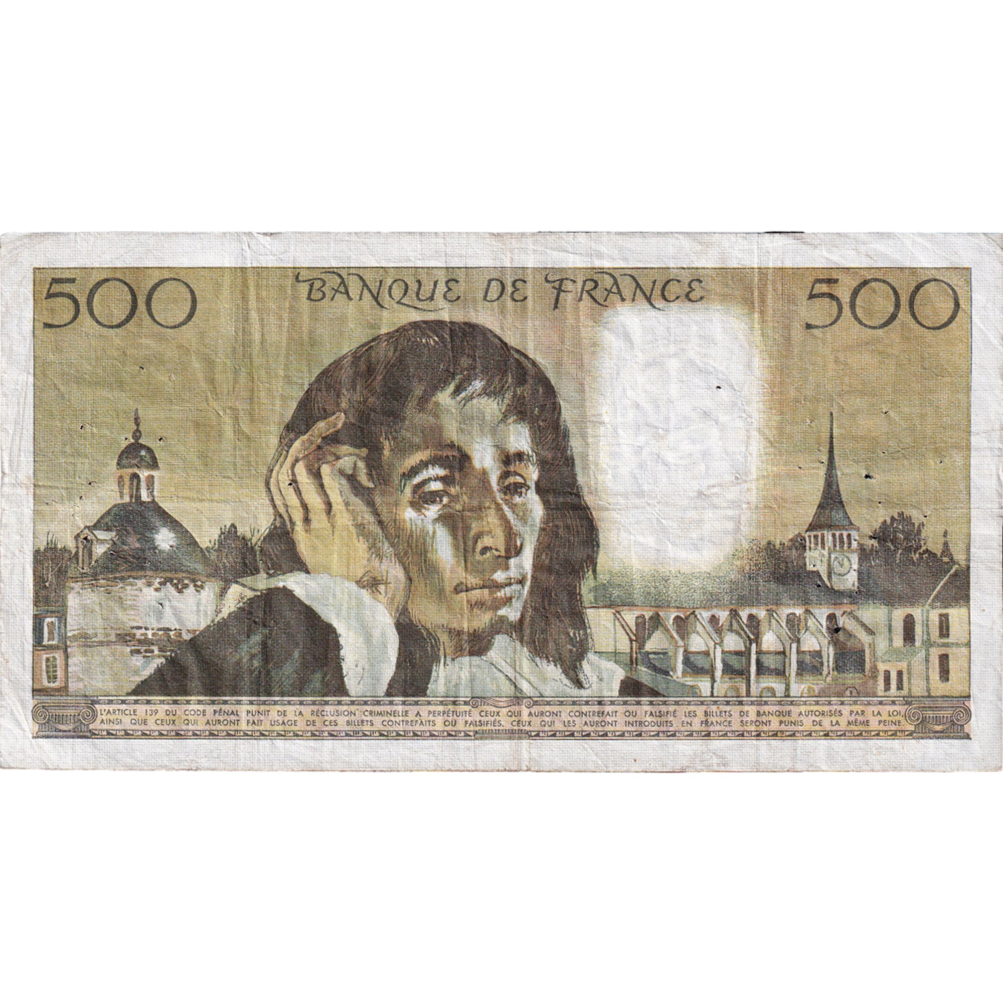 Frankrijk, 500 Francs, Pascal, 1971, T.26, TB+, Fayette:71.7