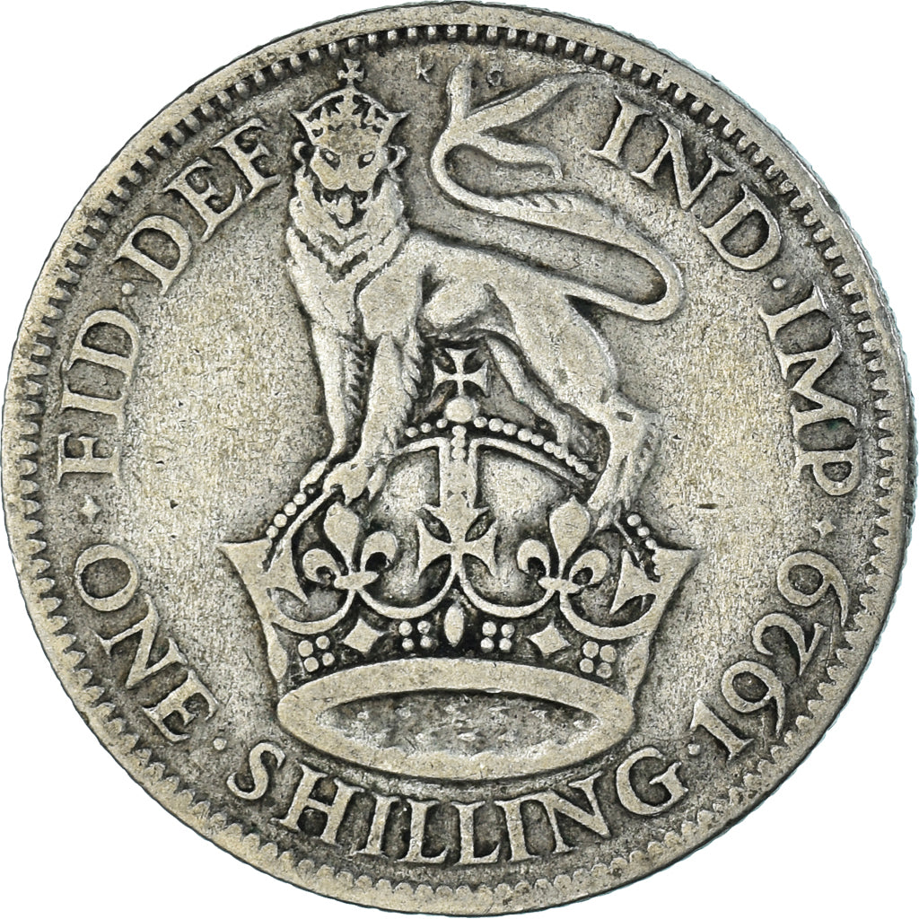 Moneta, Wielka Brytania, Shilling, 1929