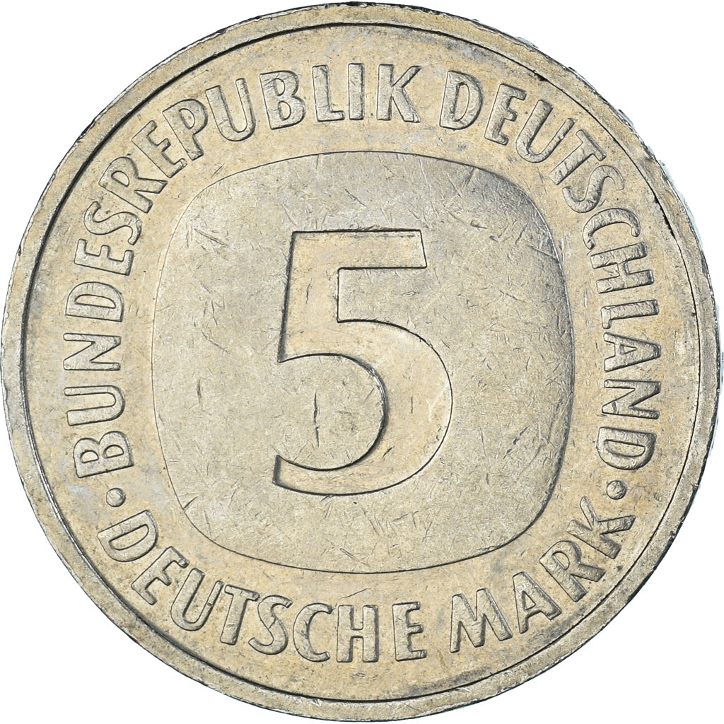 Moneda, ALEMANIA - REPÚBLICA FEDERAL, 5 Mark, 1992